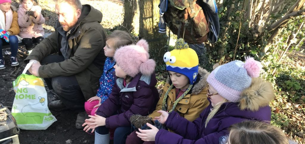 Children at Forest School