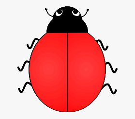 Cartoon Free On Dumielauxepices Net - Ladybird With 4 Spots, HD Png Download